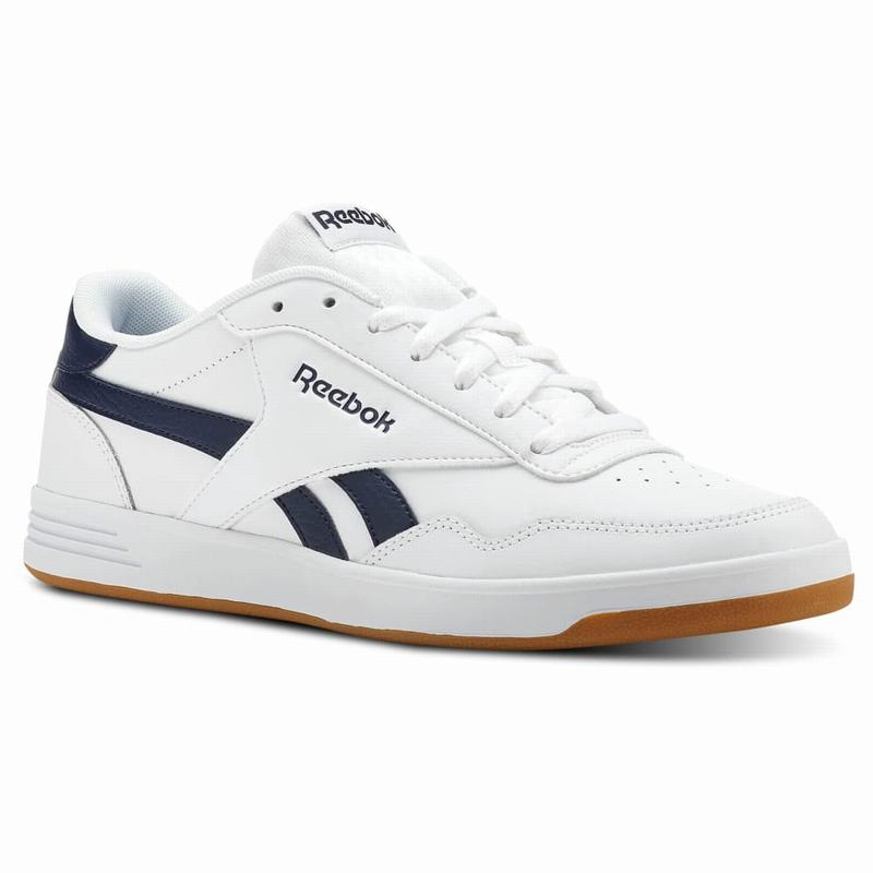 Tenisi Reebok Royal Techque Barbati Albi/Bleumarin Romania AX3214PO